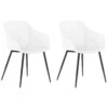 Set Of 2 Dining Chairs White FONDA -Furniture Store undef src sa picid 775258 type whitesh image