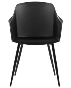 Set Of 2 Dining Chairs Black FONDA -Furniture Store undef src sa picid 775266 type whitesh image