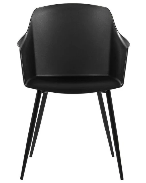 Set Of 2 Dining Chairs Black FONDA - Image 4