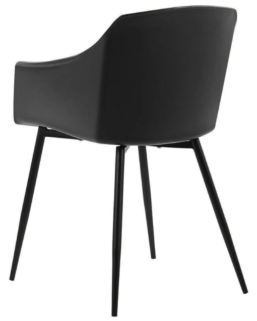 Set Of 2 Dining Chairs Black FONDA - Image 5