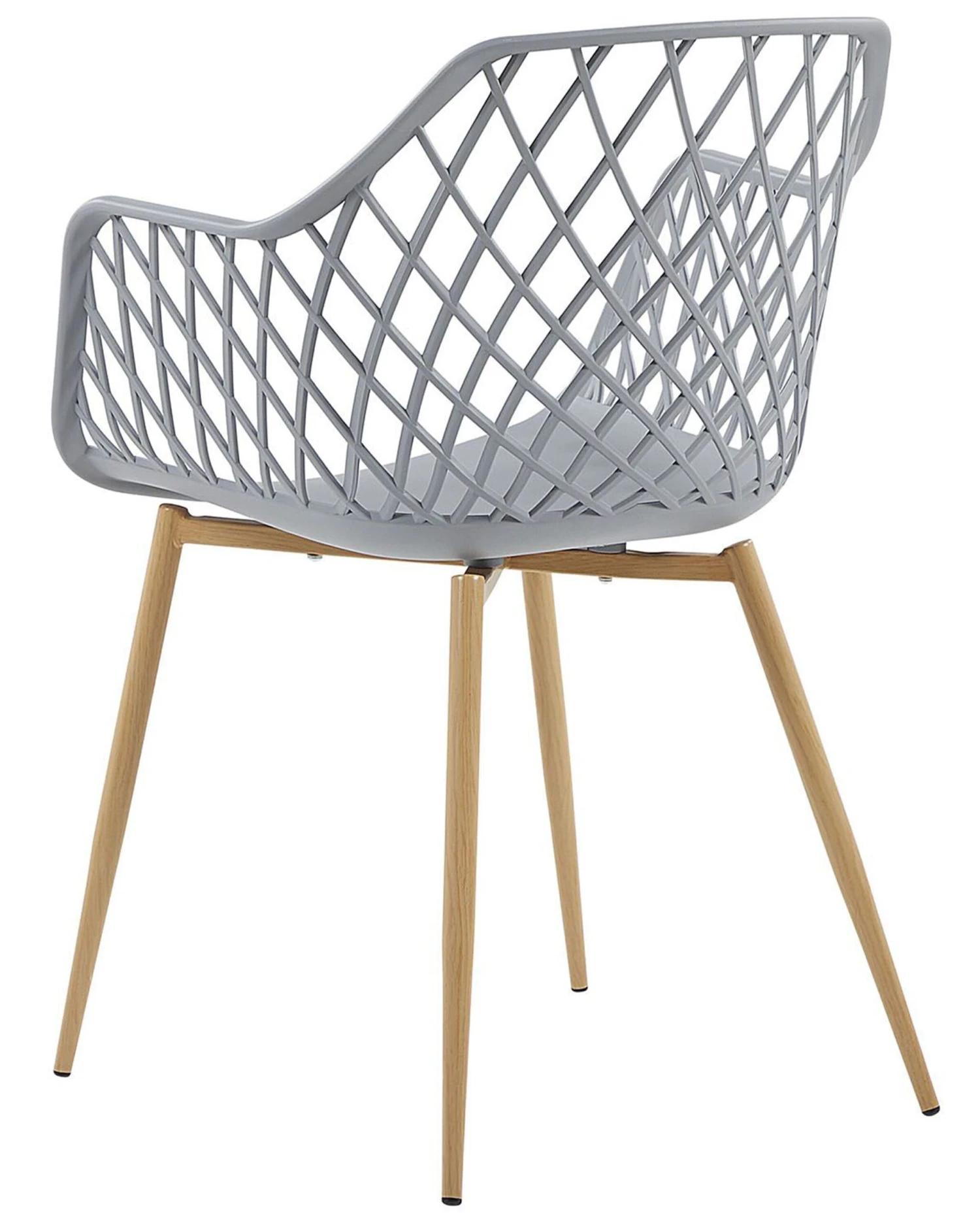 Set Of 2 Dining Chairs Grey NASHUA - Image 5