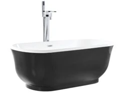 Freestanding Bath 1700 X 770 Cm Black TESORO -Furniture Store undef src sa picid 779090 type whitesh image