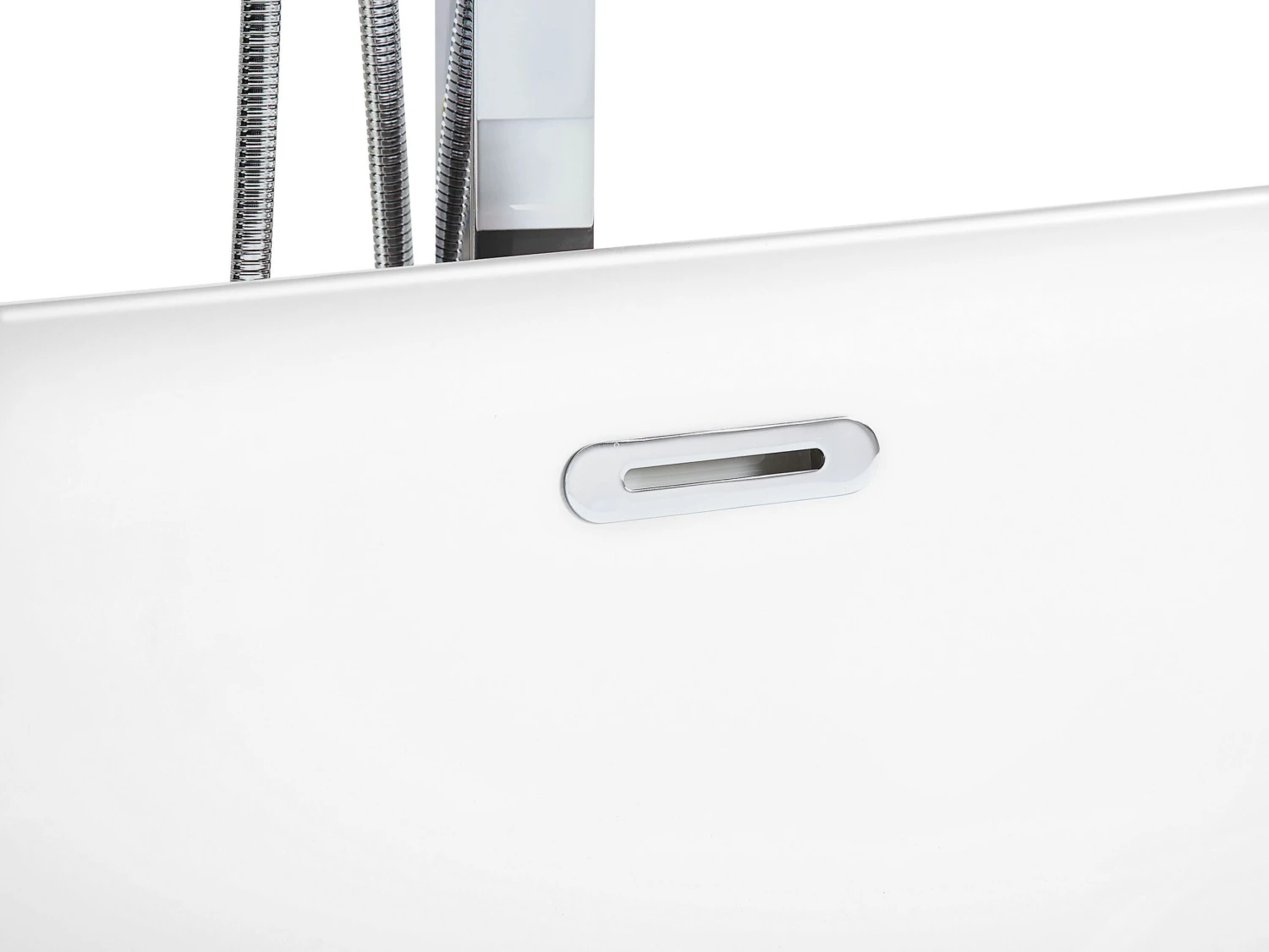 Freestanding Bath 1700 X 770 Cm Black TESORO - Image 9