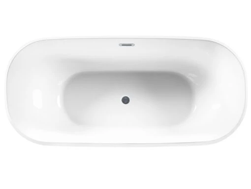 Freestanding Bath 1700 X 770 Cm Black TESORO - Image 8