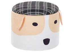 Kids Pouffe With Storage Multicolour WILSON