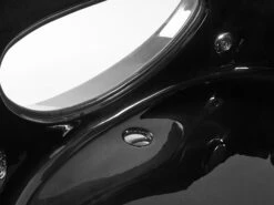 Whirlpool Corner Bath With LED Black TOCOA Various Sizes -Furniture Store undef src sa picid 780820 type whitesh image