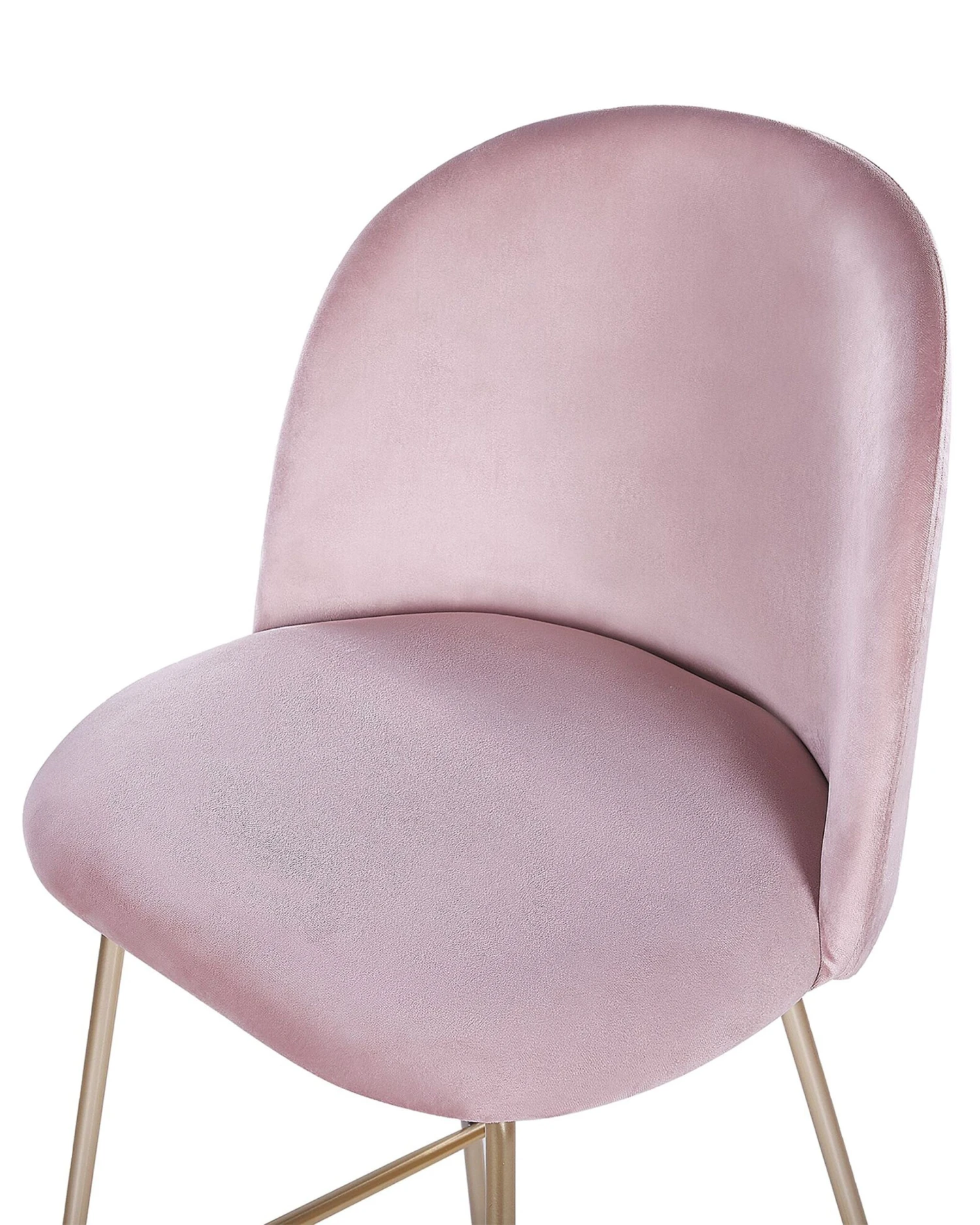 Set Of 2 Velvet Bar Chairs Pink ARCOLA - Image 7