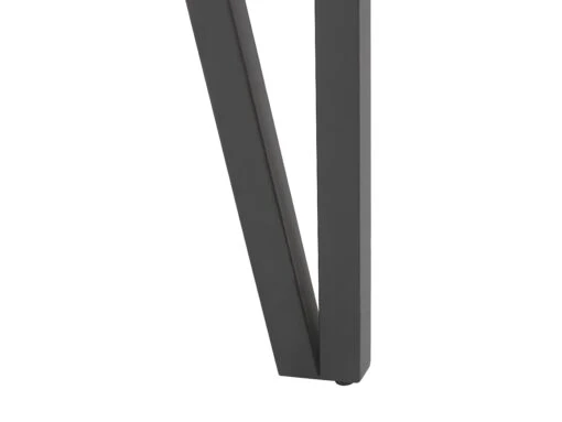 Dining Table 150 X 90 Cm Concrete Effect With Black ADENA - Image 10