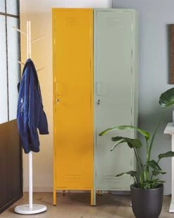 Coat Stand Brown And White AUBUM -Furniture Store undef src sa picid 782556 type color image