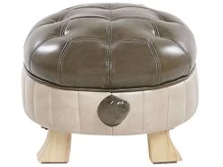 Faux Leather Animal Stool Green TURTLE -Furniture Store undef src sa picid 783658 type whitesh image
