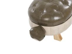 Faux Leather Animal Stool Green TURTLE -Furniture Store undef src sa picid 783660 type whitesh image