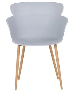 Set Of 2 Dining Chairs Grey SUMKLEY -Furniture Store undef src sa picid 783759 type whitesh image