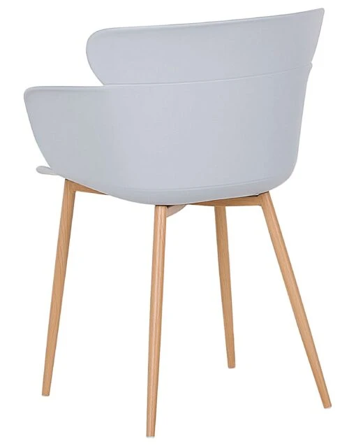 Set Of 2 Dining Chairs Grey SUMKLEY - Image 5