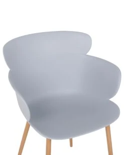 Set Of 2 Dining Chairs Grey SUMKLEY -Furniture Store undef src sa picid 783762 type whitesh image