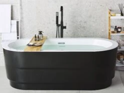 Freestanding Bath 1700 X 800 Mm Black EMPRESA -Furniture Store undef src sa picid 785194 type color image