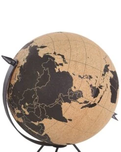 Decorative Globe Cork 35 Cm Brown BATTUTA -Furniture Store undef src sa picid 785603 type whitesh image