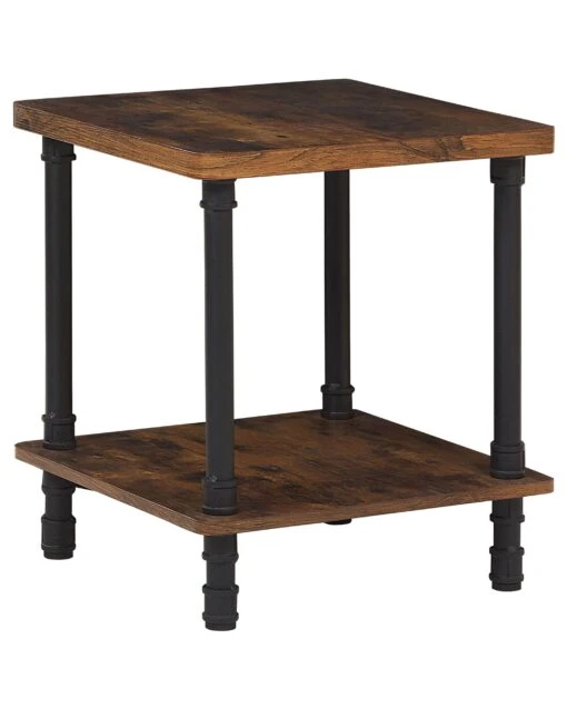 Side Table Dark Wood VERIL