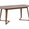 Dining Table 180 X 90 Cm Dark Wood HUXTER -Furniture Store undef src sa picid 785771 type whitesh image