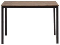 4 Seater Dining Set Dark Wood With Black HAMRY -Furniture Store undef src sa picid 785855 type whitesh image
