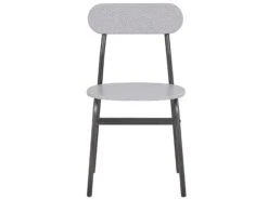 4 Seater Dining Set Grey With Black VELDEN -Furniture Store undef src sa picid 785968 type whitesh image