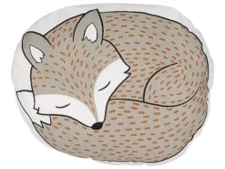 Cotton Kids Cushion Fox 50 X 40 Cm Grey DHANBAD
