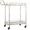 Metal Drinks Trolley Gold With Terrazzo Effect GALENA -Furniture Store undef src sa picid 791115 type whitesh image