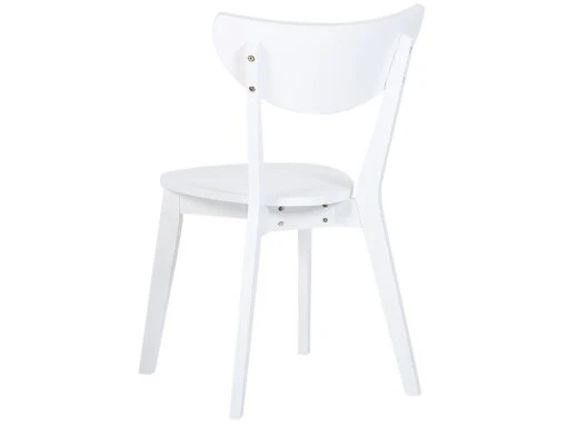 4 Seater Dining Set White ROXBY - Image 10