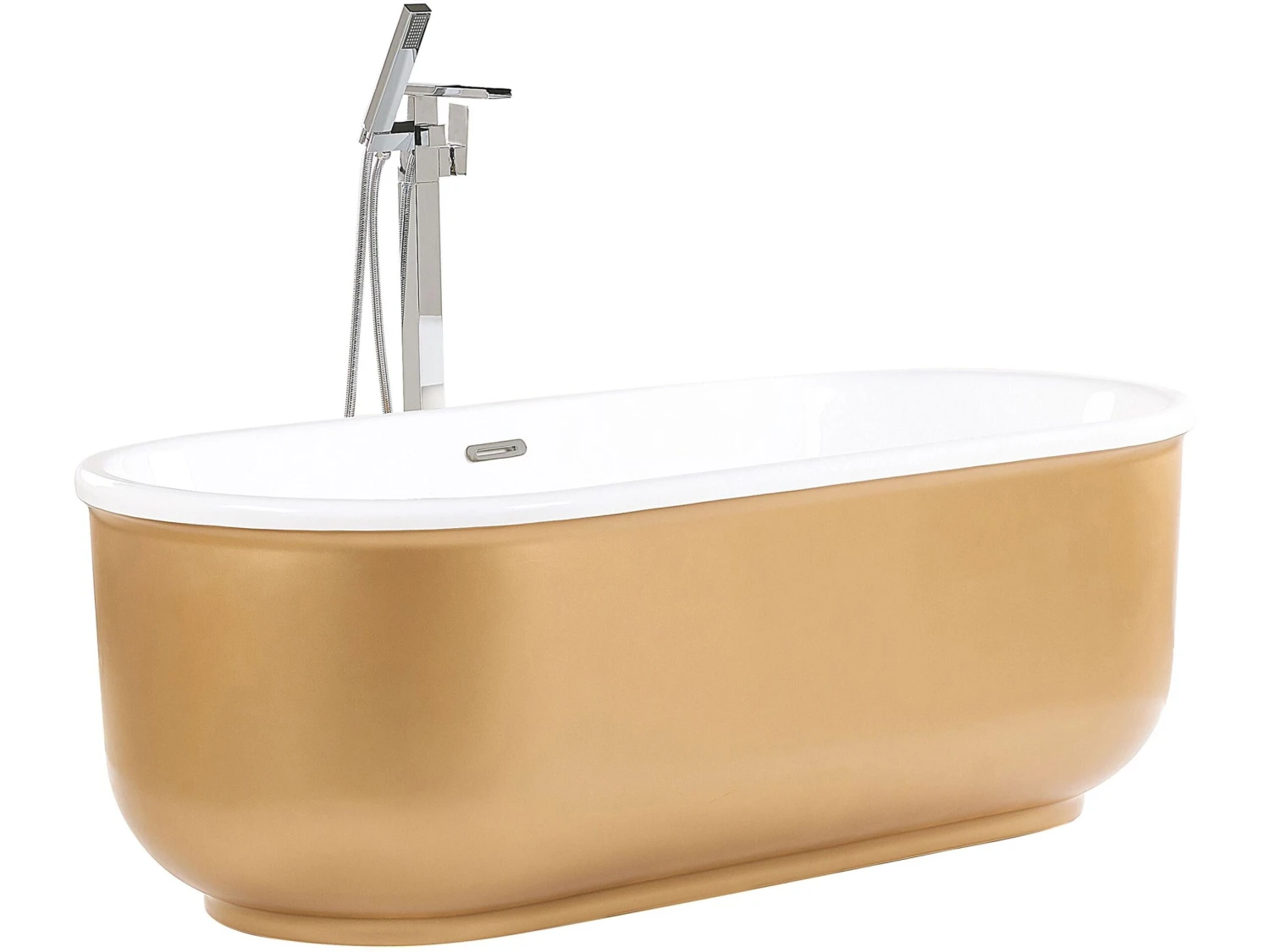 Freestanding Bath 1700 X 800 Mm Gold PINEL - Image 3