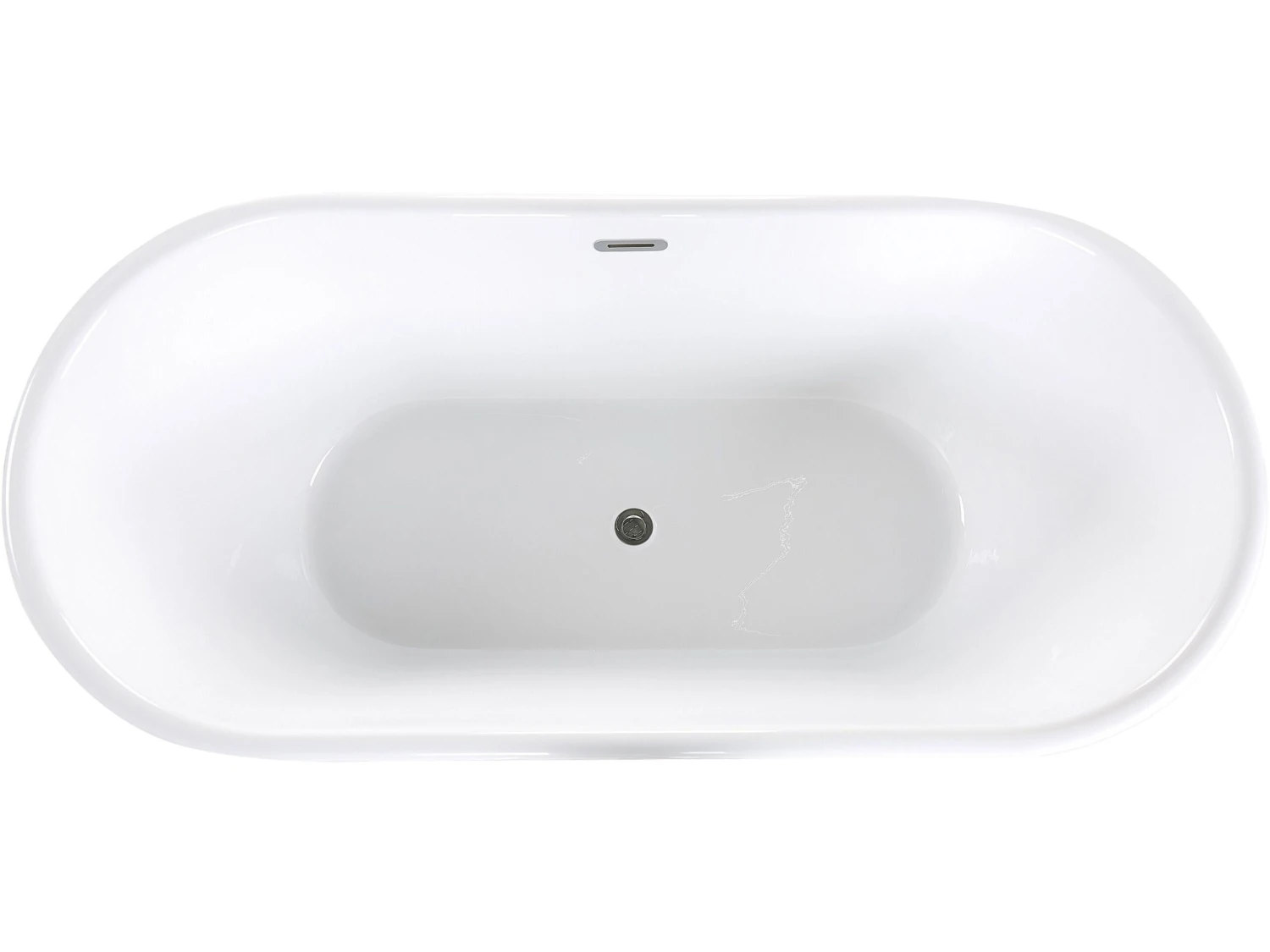 Freestanding Bath 1700 X 800 Mm Silver PINEL - Image 6