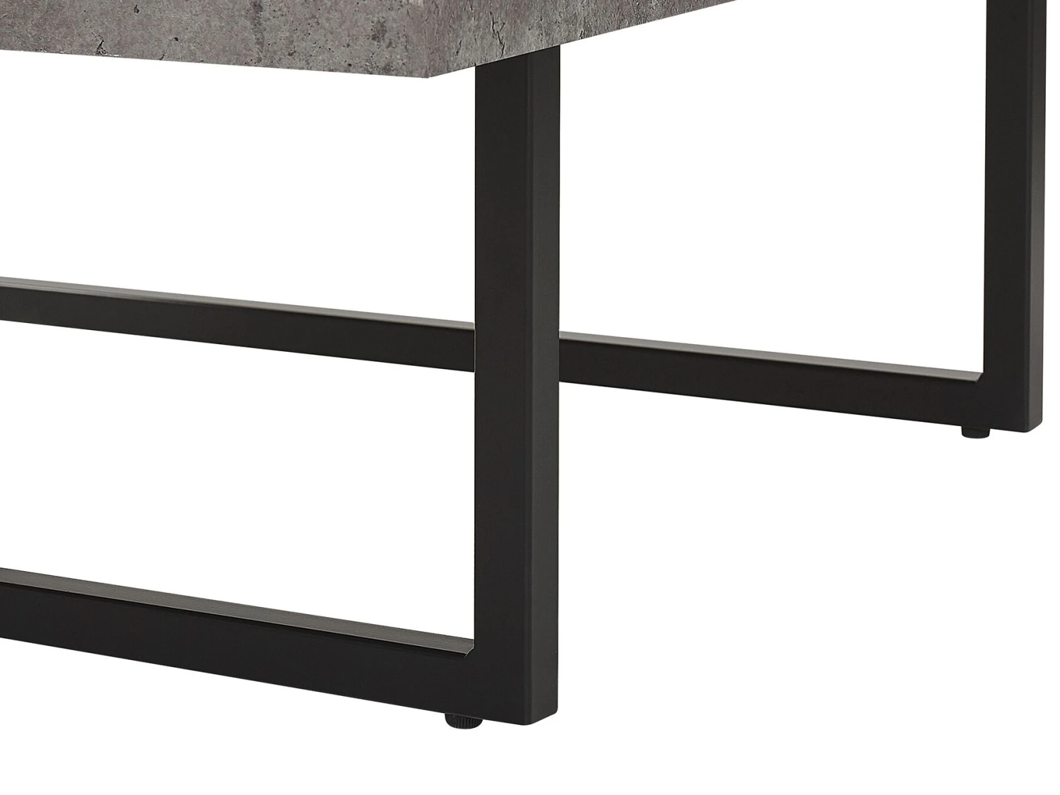 Coffee Table Concrete Effect With Black DELUZ - Image 6