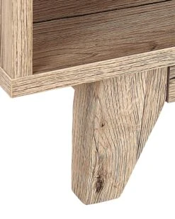 1 Drawer Bedside Table Light Wood With Black SPENCER -Furniture Store undef src sa picid 797284 type whitesh image