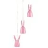 3 Light Metal Pendant Lamp Pink RABBIT -Furniture Store undef src sa picid 797380 type whitesh image
