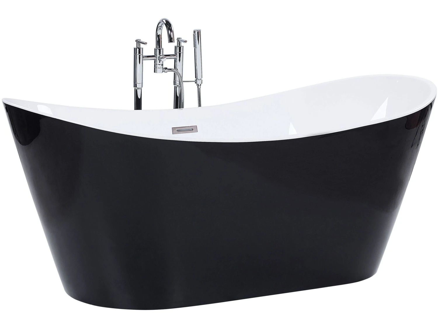 Freestanding Bath Black ANTIGUA Various Sizes - Image 5