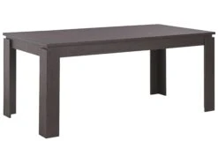 Dining Table 180 X 90 Cm Dark Wood VITON
