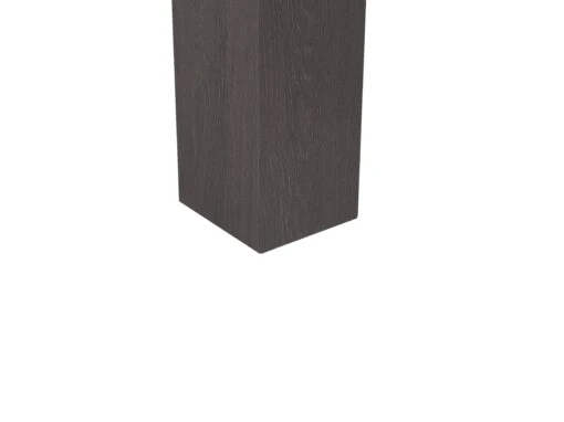 Dining Table 180 X 90 Cm Dark Wood VITON - Image 5