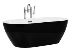 Freestanding Bath Black CARRERA Various Sizes -Furniture Store undef src sa picid 798800 type whitesh image