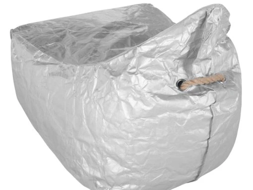 Bean Bag Chair Silver DROP - Image 6