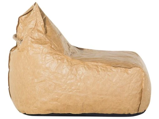Bean Bag Chair Brown DROP - Image 4