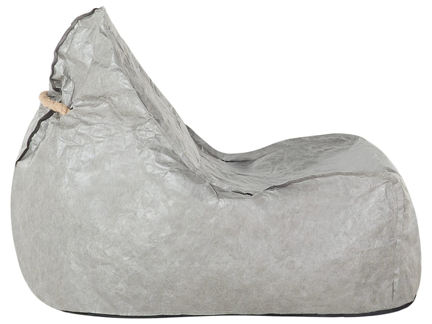Bean Bag Chair Grey DROP - Image 6