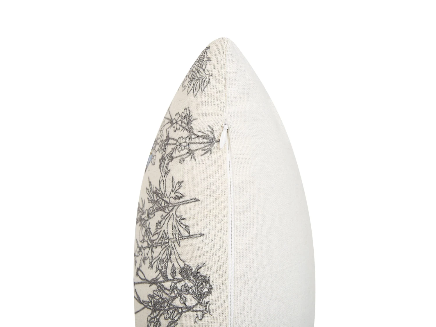 Set Of 2 Cushions Butterfly Motif 45 X 45 Cm Beige MUSA - Image 6