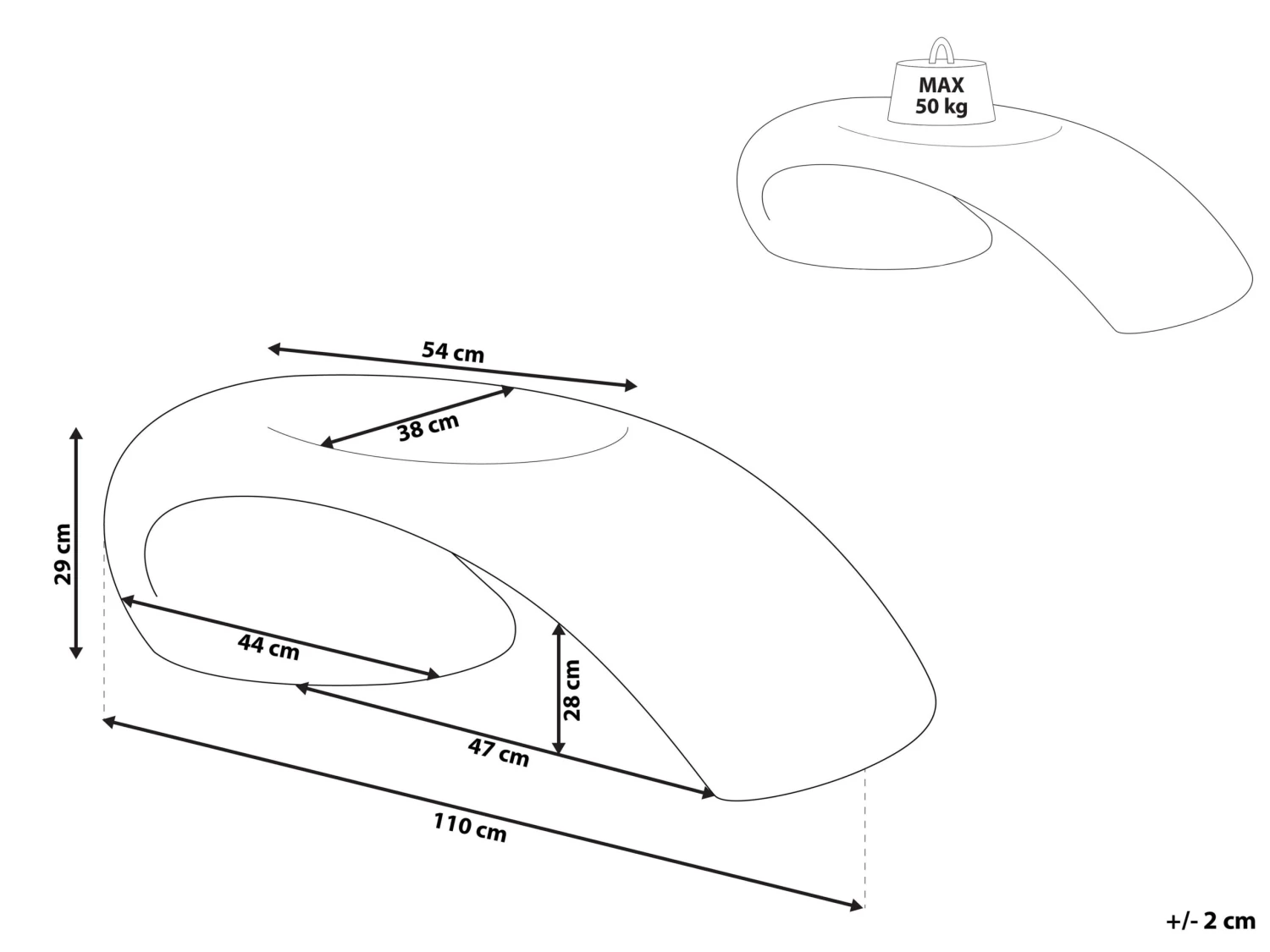 High Gloss Coffee Table White ELATUS - Image 9