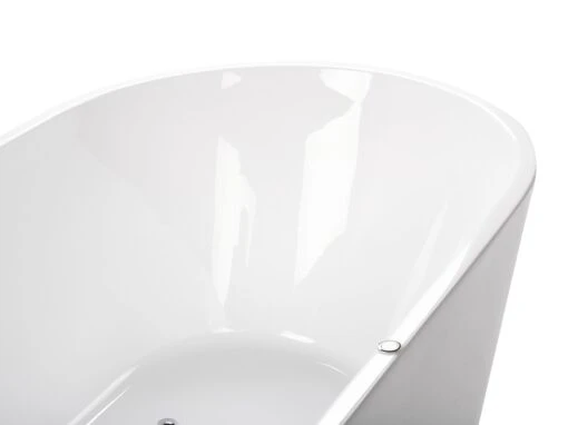 Freestanding Whirlpool Bath With LED 1700 X 800 Mm White HAVANA - Image 10