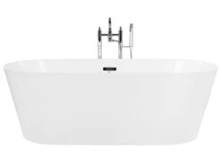 Freestanding Whirlpool Bath With LED 1700 X 800 Mm White HAVANA -Furniture Store undef src sa picid 800900 type whitesh image