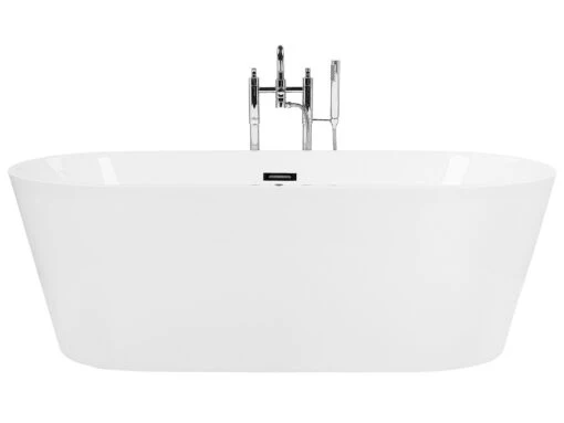 Freestanding Whirlpool Bath With LED 1700 X 800 Mm White HAVANA - Image 6