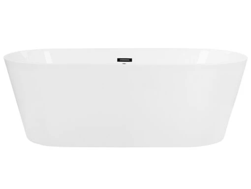 Freestanding Whirlpool Bath With LED 1700 X 800 Mm White HAVANA - Image 7
