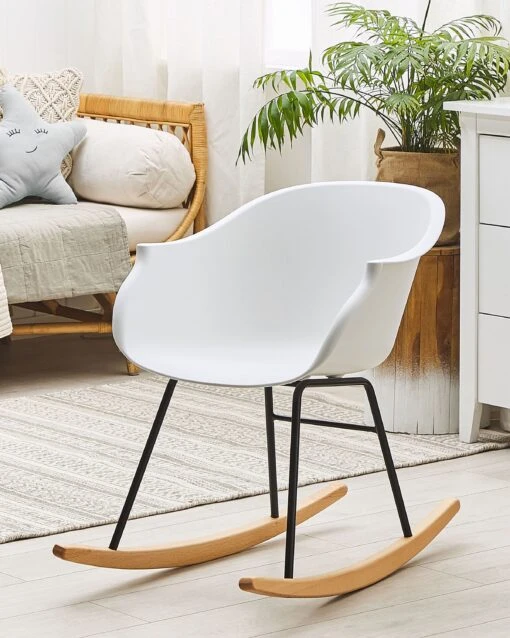 Rocking Chair White HARMONY - Image 2