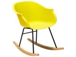 Rocking Chair Yellow HARMONY