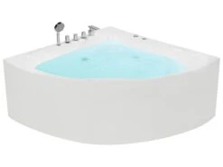 Whirlpool Corner Bath 1330 X 1330 Mm White ISLITA