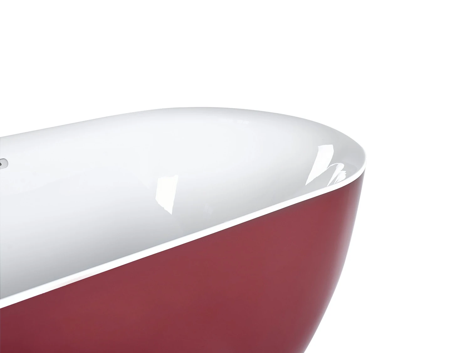 Freestanding Bath 1700 X 800 Mm Red CARRERA - Image 9