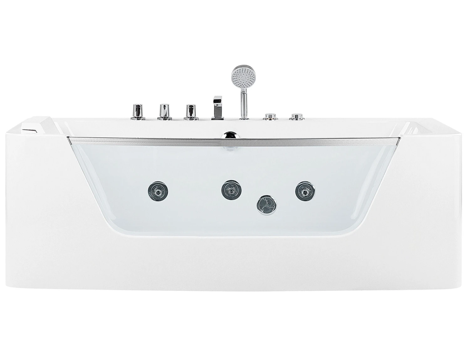 Whirlpool Bath 1700 X 850 Mm White BARRANCA - Image 4